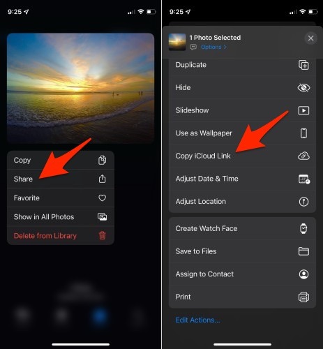 Icloud Link Photos App Ios 15
