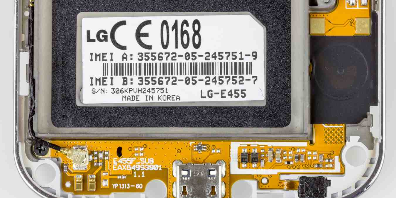 Lg E455 Optimus L5 Ii Dual Bottom Printed Circuit Board