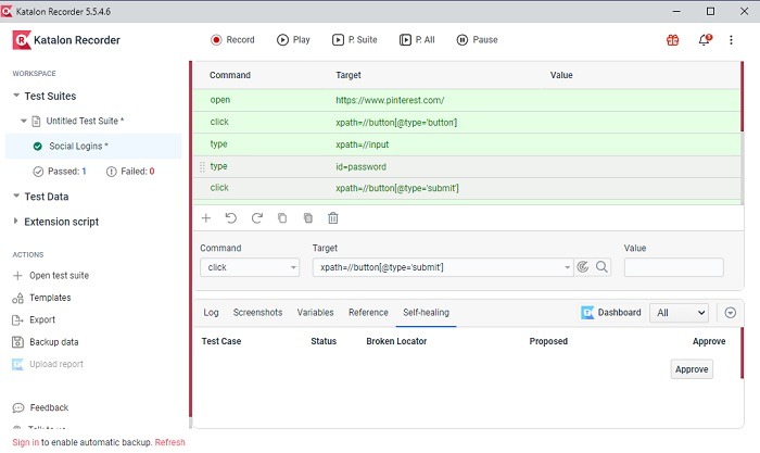 Katalon Recorder Review Powerful And Easy Browser Automation Record