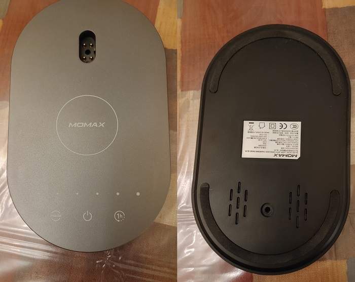 Momax Qled Desk Lamp Review Base