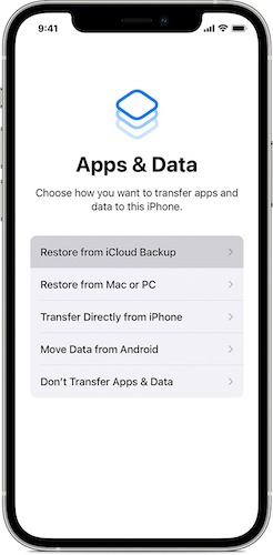 Move Data New Iphone Icloud Transfer