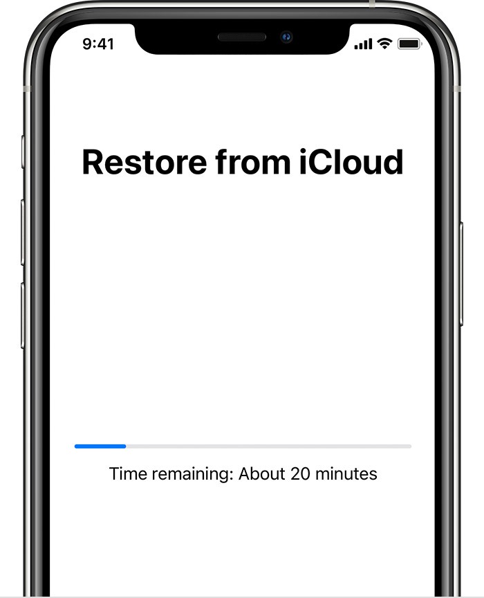 Move Data New Iphone Restore Icloud
