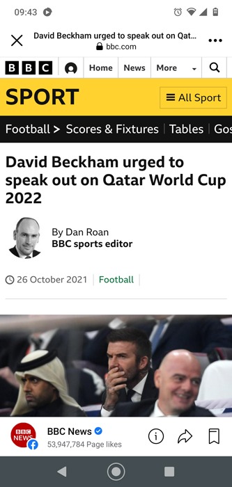 Open Links External Browser Facebook App In App Browser