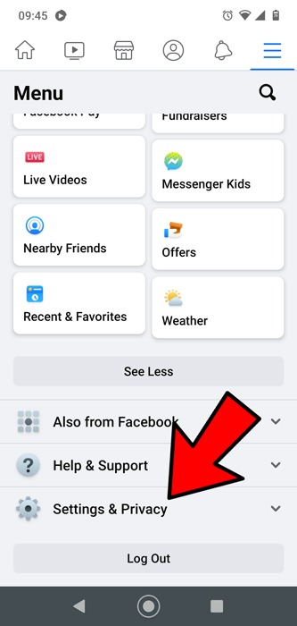 Open Links External Browser Facebook App Settings Privacy