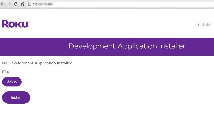 Roku Dev Installer