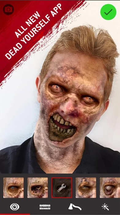 Scary Apps Halloween Walking Dead Dead Yourself