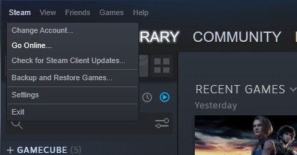 Steam Not Opening Go Online