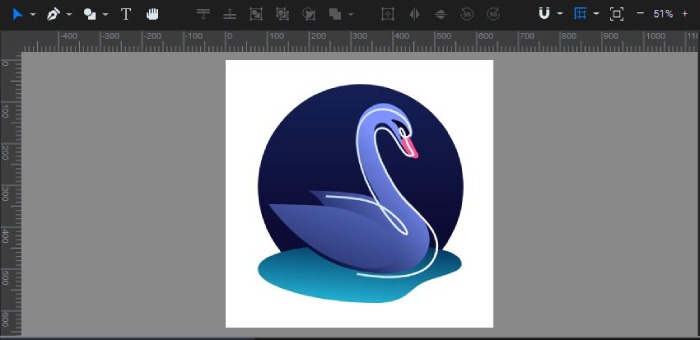 Svgator Swan