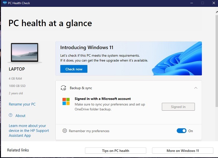Things To Do Before And After Installing Windows 11 Pc Health Check