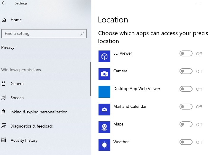 Understanding Your Location Is Currently In Use In Windows 10 Location Apps