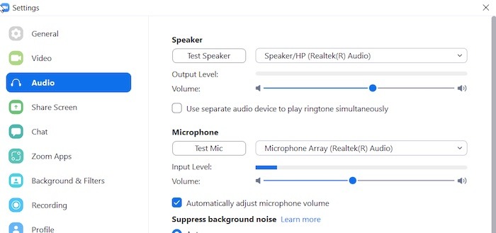 Video Conferencing Tips Remote Zoom Test Mic