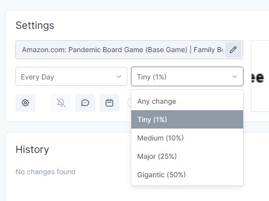 Visualping Review Triggers