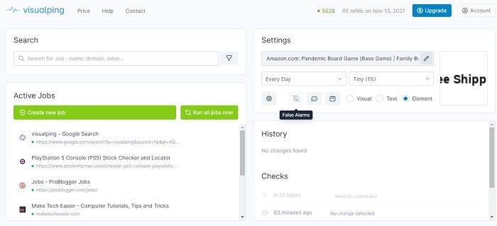 Visualping Review What Is