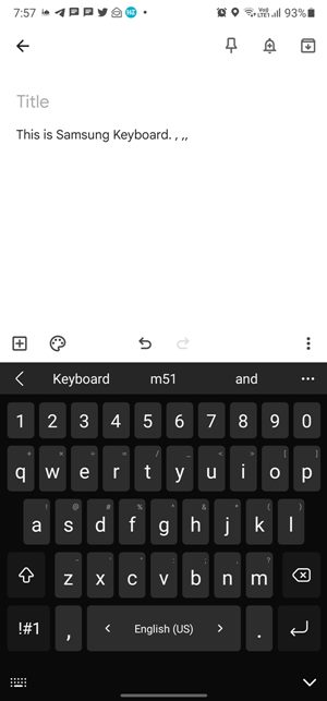 Gboard Vs Swiftkey Vs Samsung Keyboard Symbols Enable