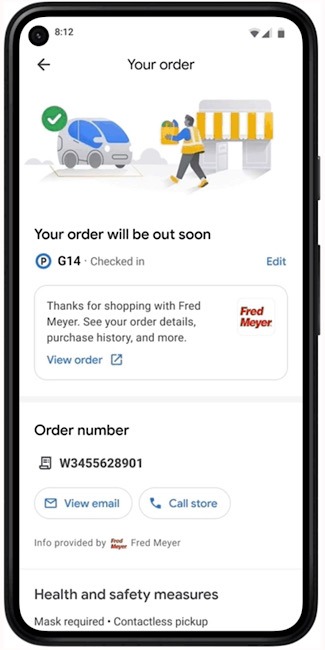 Google Maps Black Friday Pickup