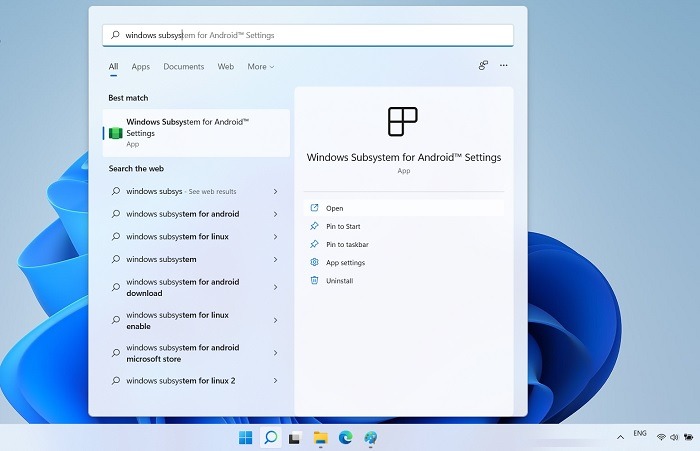 Google Play Windows11 Windows Subsystem Android Installed