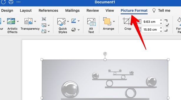 Make Image Transparent Opacity Word Mac Picture Format