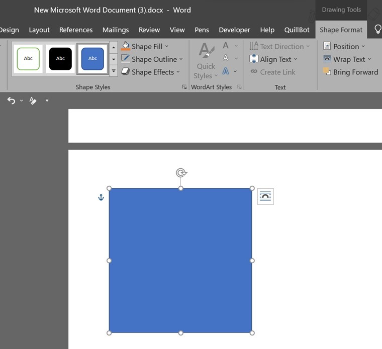 Make Image Transparent Opacity Word Shape