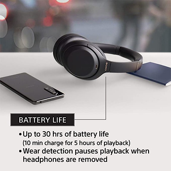 Sony Wh1000 Headphones Battery Life