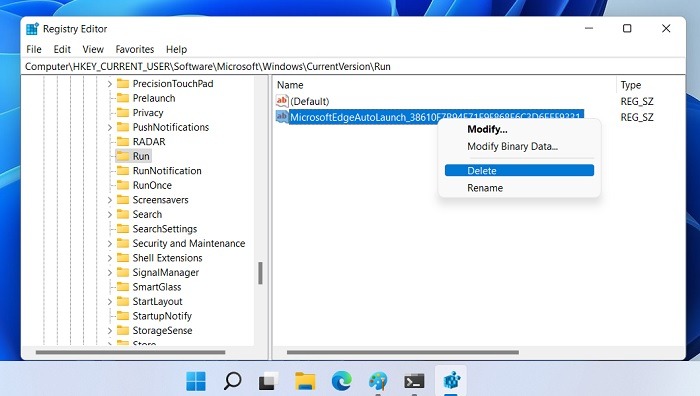 Start Up Folder Win11 Registry Located