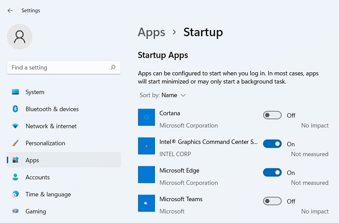 Start Up Folder Win11 Startup Apps Disable