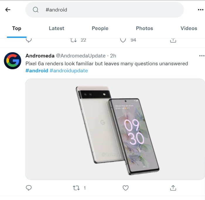 Twitter Search Hashtag