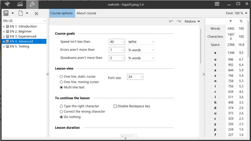 Typing Apps Pc Rapid Lessons Customizations