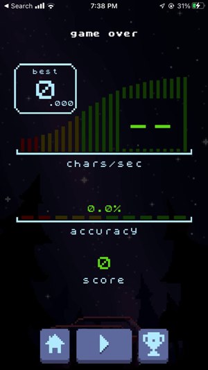 Typing Apps Ios Rush Score
