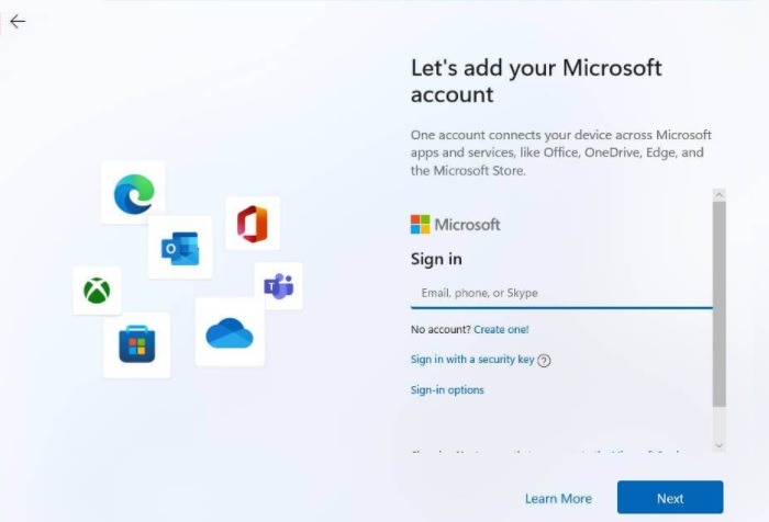 Win11 Without Microsoft Account Creation Naming