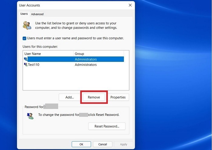 Win11 Without Microsoft Removable Primary Account