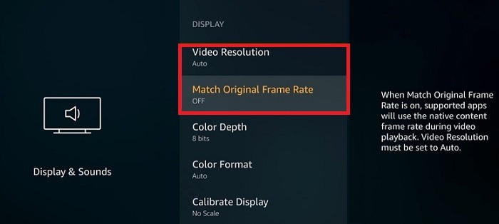 Amazon Fire Stick Not Working Display Settings