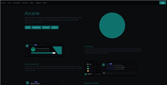 Best Discord Bots Arcane