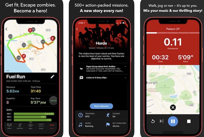 Best Pedometer Step Apps Zombies Run