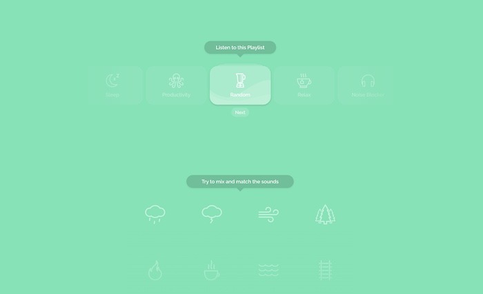 Best Places White Noise Noisli
