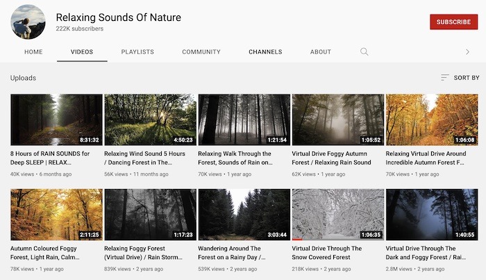 Best Places White Noise Relaxing Sounds Of Nature