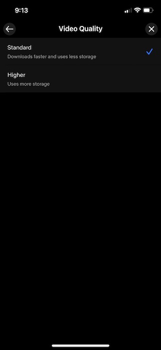 Download Netflix Content Offline Video Quality