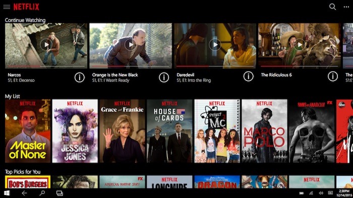 Download Netflix Content Offline Windows 10