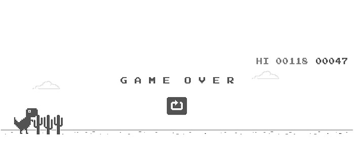 Fun Offline Games Phone Google Dinosaur