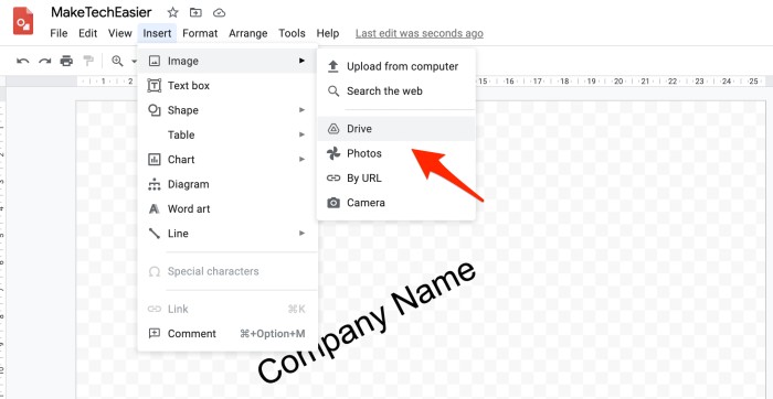 Google Drawings Image Watermark