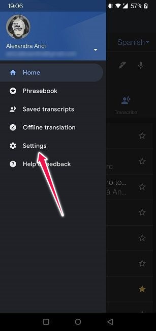 Google Translate Guide Mobile Settings