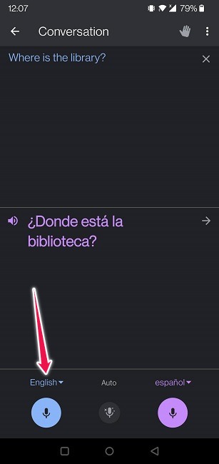 Google Translate Guide Mobile Speak In English