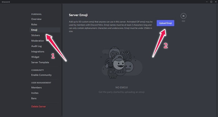 How To Create Custom Emoji Discord Upload Emoji