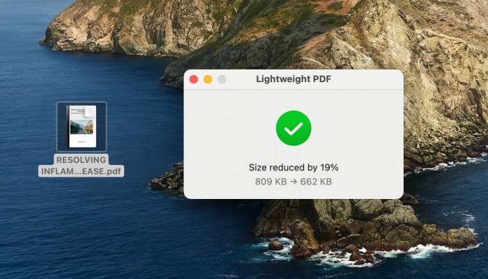 Light Weight Pdf Compression Mac