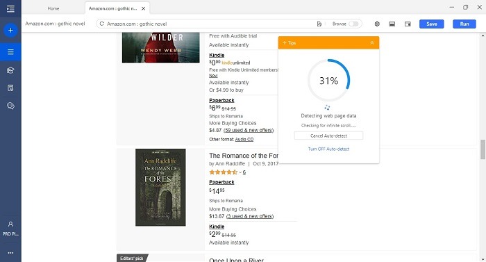 Octoprase 8.4 Web Scraping Tool Update Autoscan