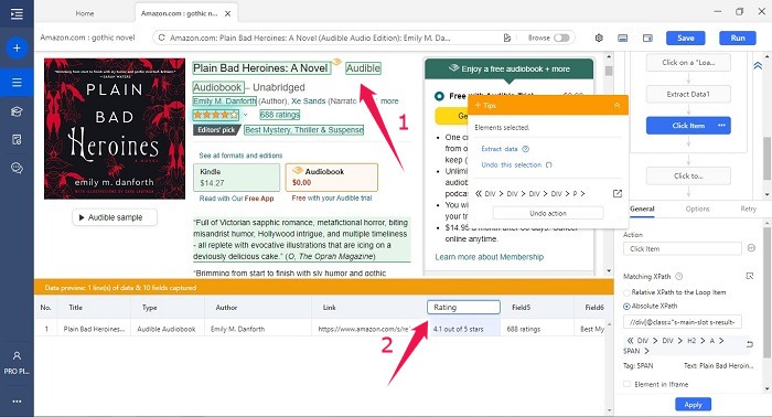 Octoprase 8.4 Web Scraping Tool Update Review All Individual Fields