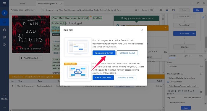 Octoprase 8.4 Web Scraping Tool Update Review Run On Device