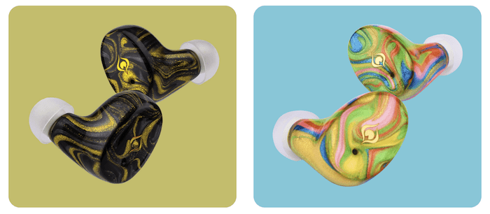 The other designs for the Peacock Flight earbuds.