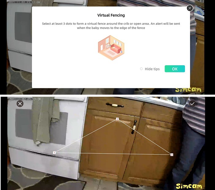 Simshine Baby Pro Smart Baby Monitor Review Fence