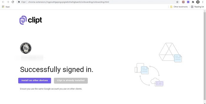 Sync Clipboard Android Pc Desktop Clipt Extension Connect Google Drive