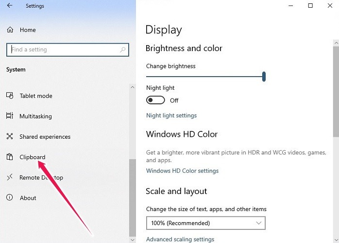 Sync Clipboard Android Pc Desktop Settings System Clipboard